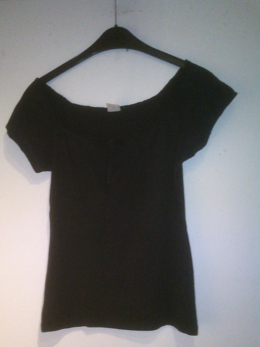 Schwarzes shirt kurzarm mit - shirt,