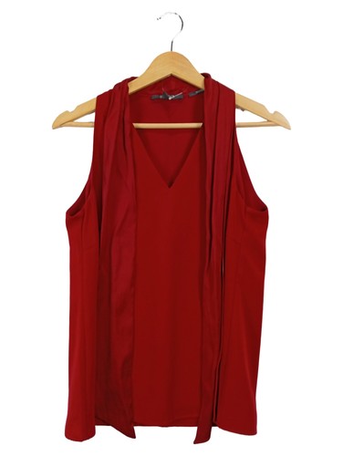 Esprit damen top - rot, 34/xs