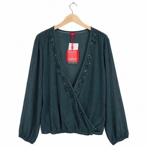 Esprit bluse damen petrol - damen, gr
